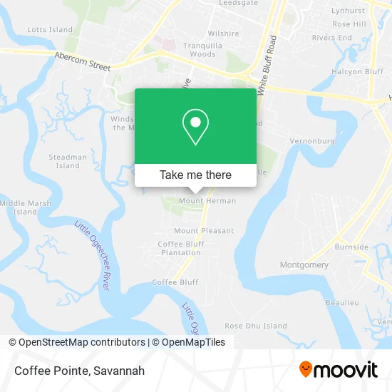 Coffee Pointe map