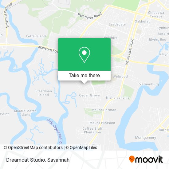 Dreamcat Studio map