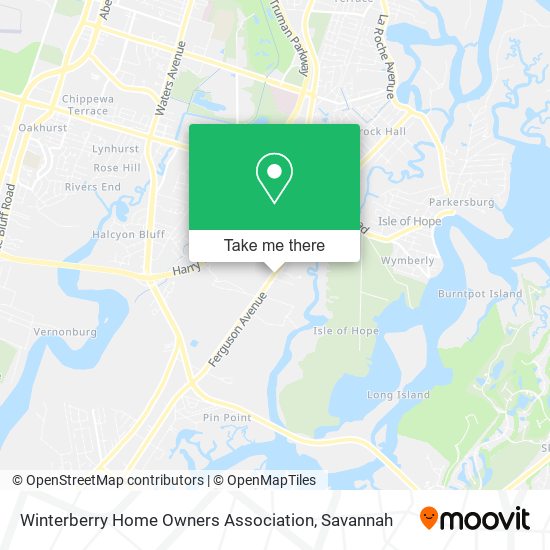 Winterberry Home Owners Association map