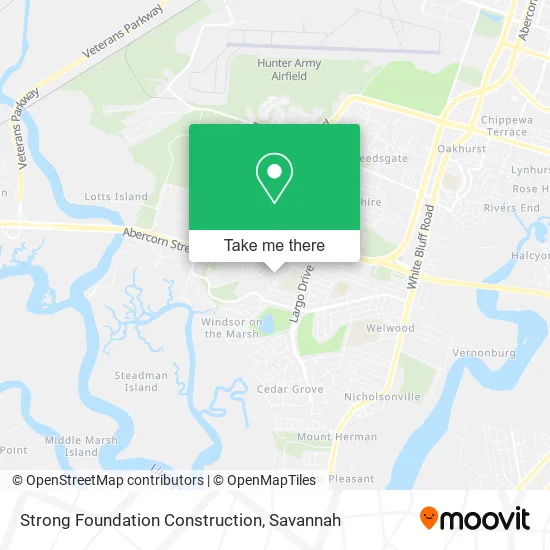 Strong Foundation Construction map