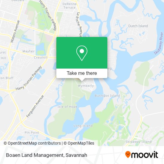 Boaen Land Management map