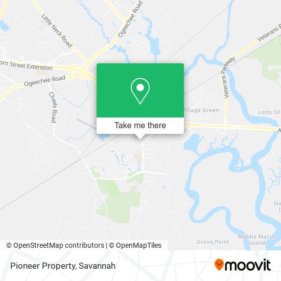 Mapa de Pioneer Property