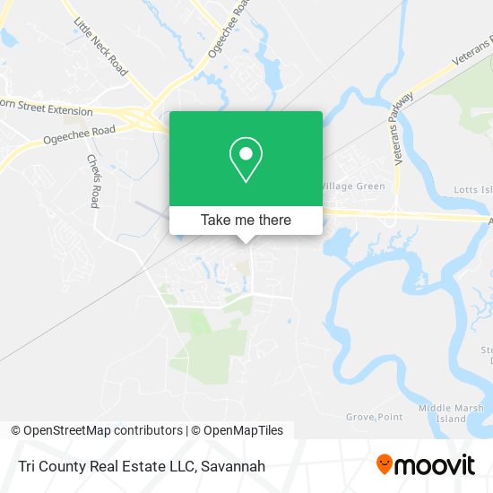 Mapa de Tri County Real Estate LLC