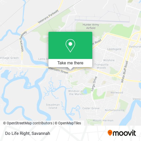Mapa de Do Life Right