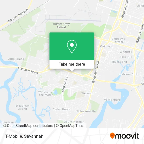 T-Mobile map