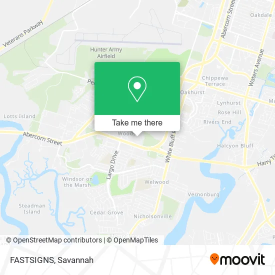 FASTSIGNS map