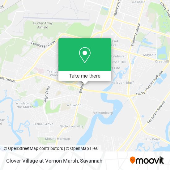 Mapa de Clover Village at Vernon Marsh