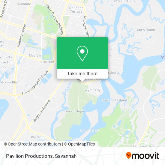 Mapa de Pavilion Productions