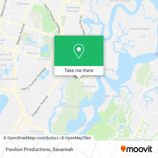 Pavilion Productions map