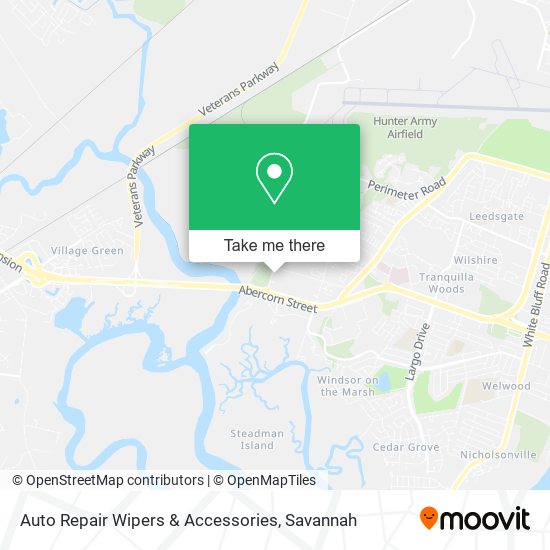 Auto Repair Wipers & Accessories map