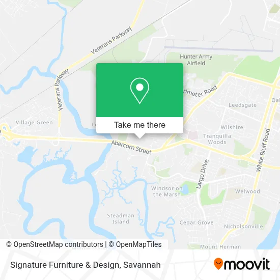Signature Furniture & Design map