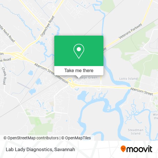 Lab Lady Diagnostics map