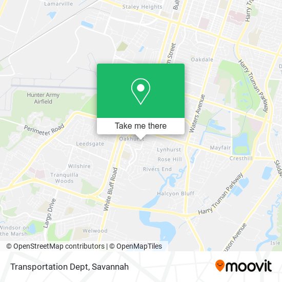 Transportation Dept map