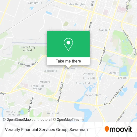 Veracity Financial Services Group map