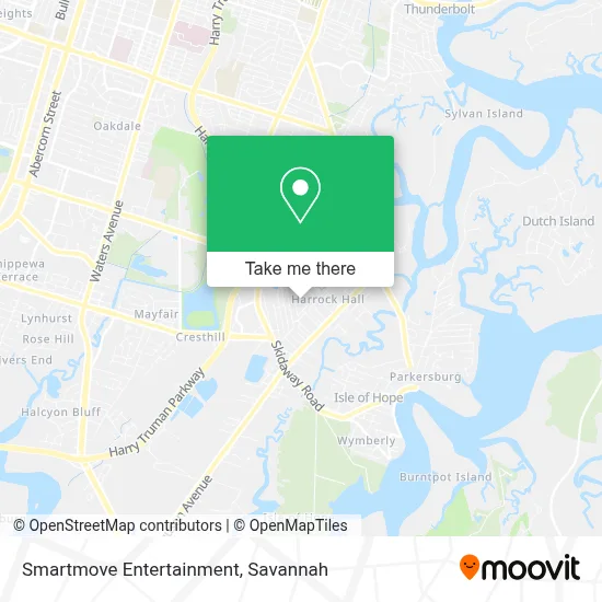 Smartmove Entertainment map