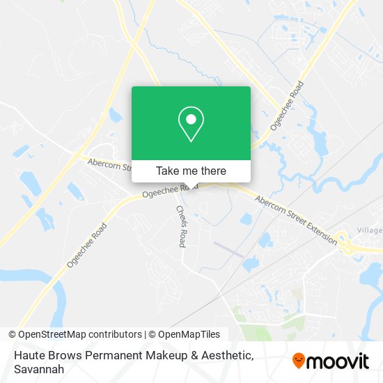 Mapa de Haute Brows Permanent Makeup & Aesthetic