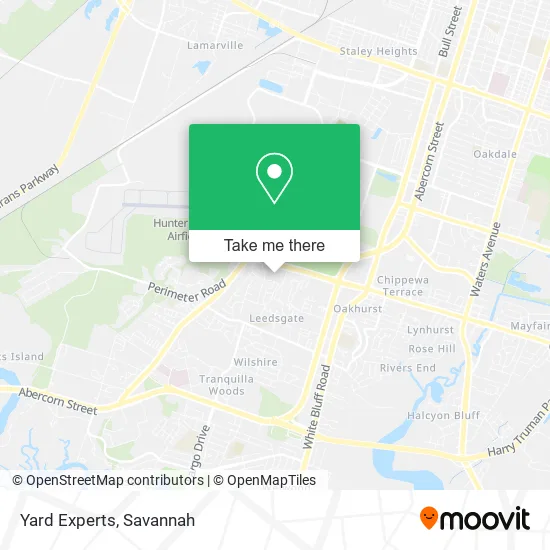 Yard Experts map