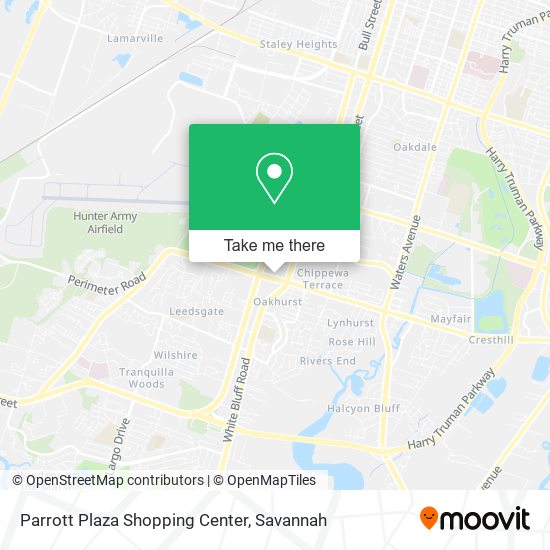 Mapa de Parrott Plaza Shopping Center