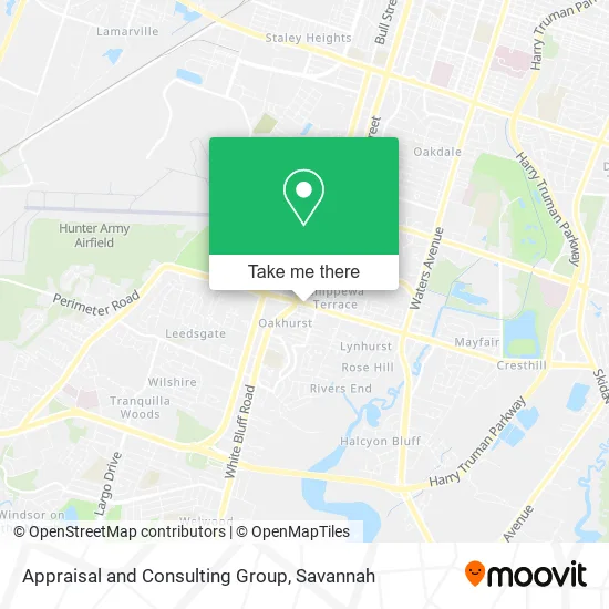 Appraisal and Consulting Group map