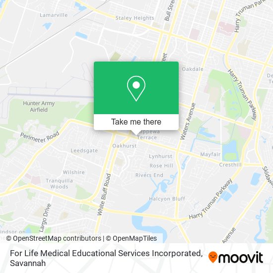 Mapa de For Life Medical Educational Services Incorporated