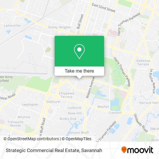 Strategic Commercial Real Estate map