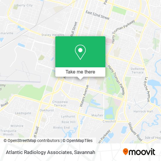 Atlantic Radiology Associates map
