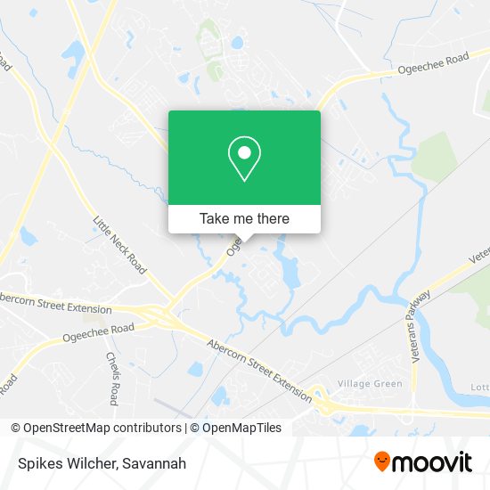 Spikes Wilcher map