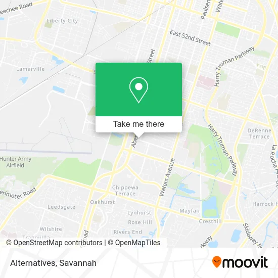Alternatives map