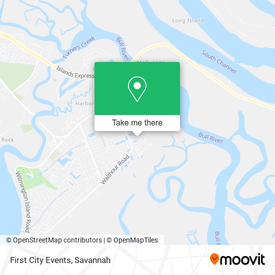 Mapa de First City Events