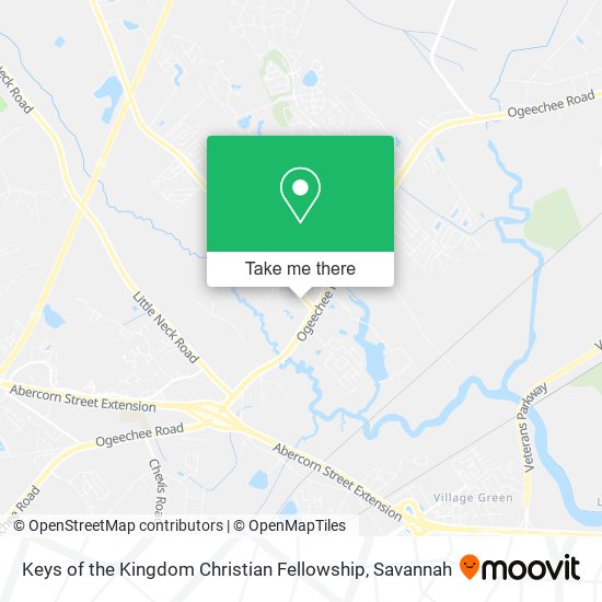 Mapa de Keys of the Kingdom Christian Fellowship
