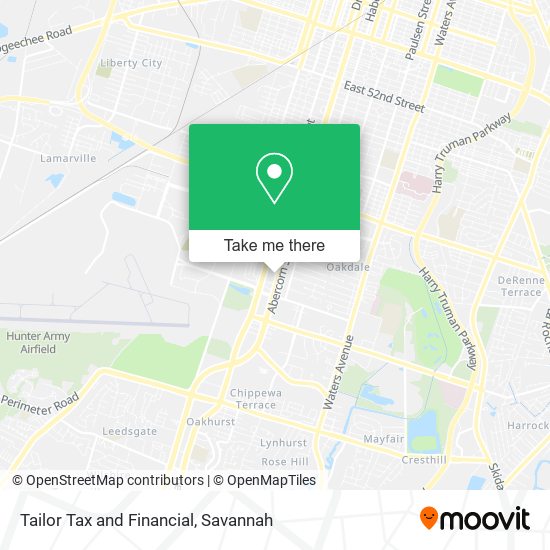 Tailor Tax and Financial map