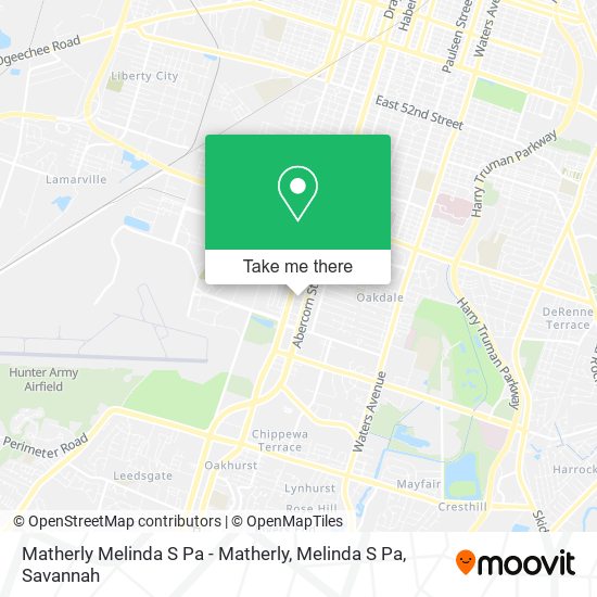 Mapa de Matherly Melinda S Pa - Matherly, Melinda S Pa