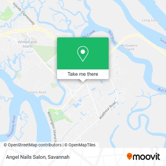 Mapa de Angel Nails Salon