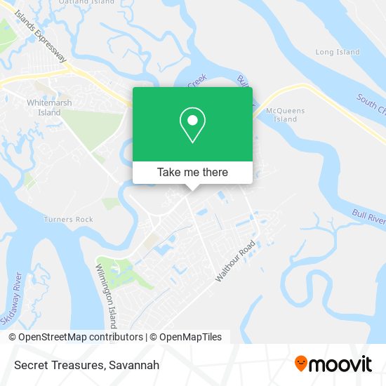 Mapa de Secret Treasures