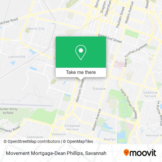 Movement Mortgage-Dean Phillips map