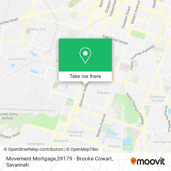 Mapa de Movement Mortgage,39179 - Brooke Cowart