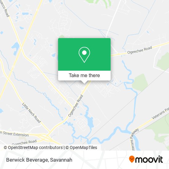 Berwick Beverage map