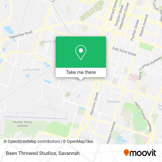Been Throwed Studios map