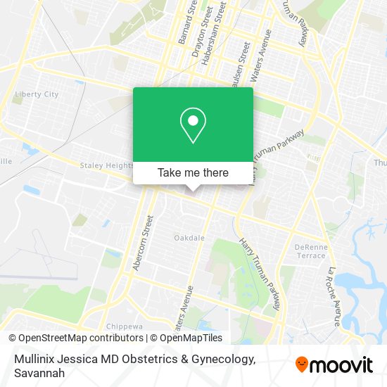 Mullinix Jessica MD Obstetrics & Gynecology map