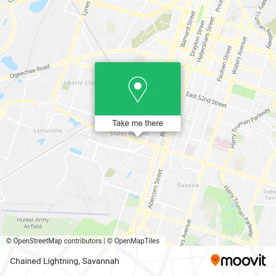 Chained Lightning map