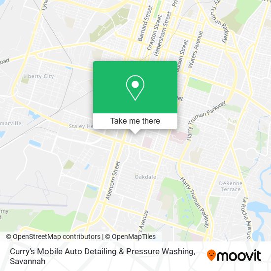 Curry's Mobile Auto Detailing & Pressure Washing map