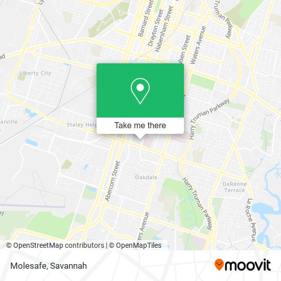 Molesafe map