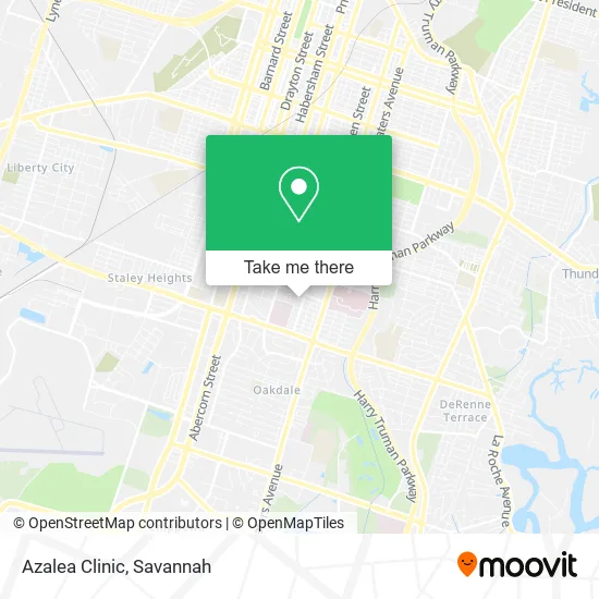 Mapa de Azalea Clinic