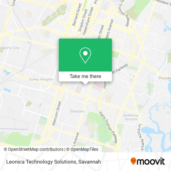 Leonica Technology Solutions map