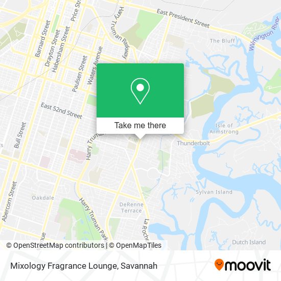 Mapa de Mixology Fragrance Lounge