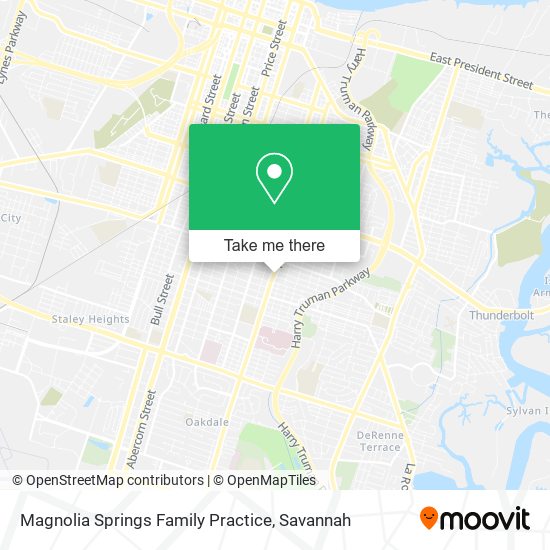 Mapa de Magnolia Springs Family Practice