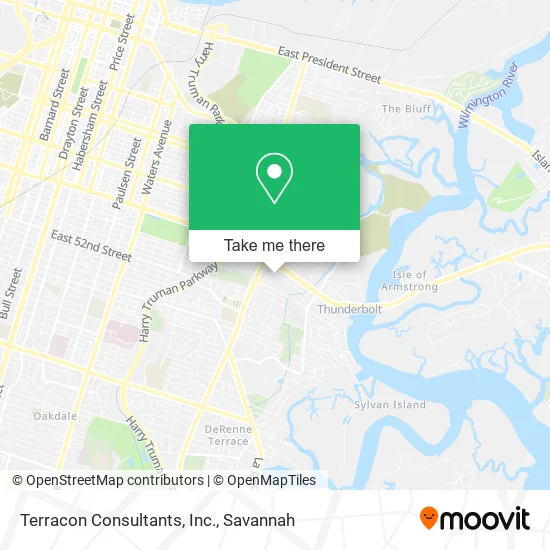 Mapa de Terracon Consultants, Inc.