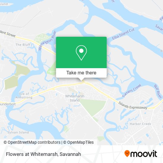 Flowers at Whitemarsh map