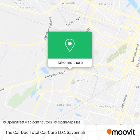 Mapa de The Car Doc Total Car Care LLC