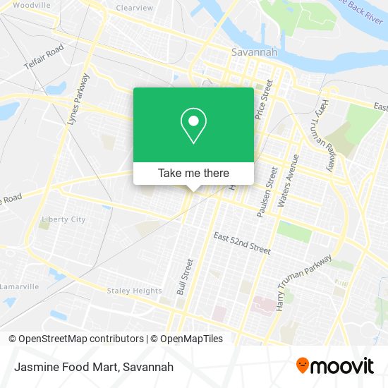 Jasmine Food Mart map